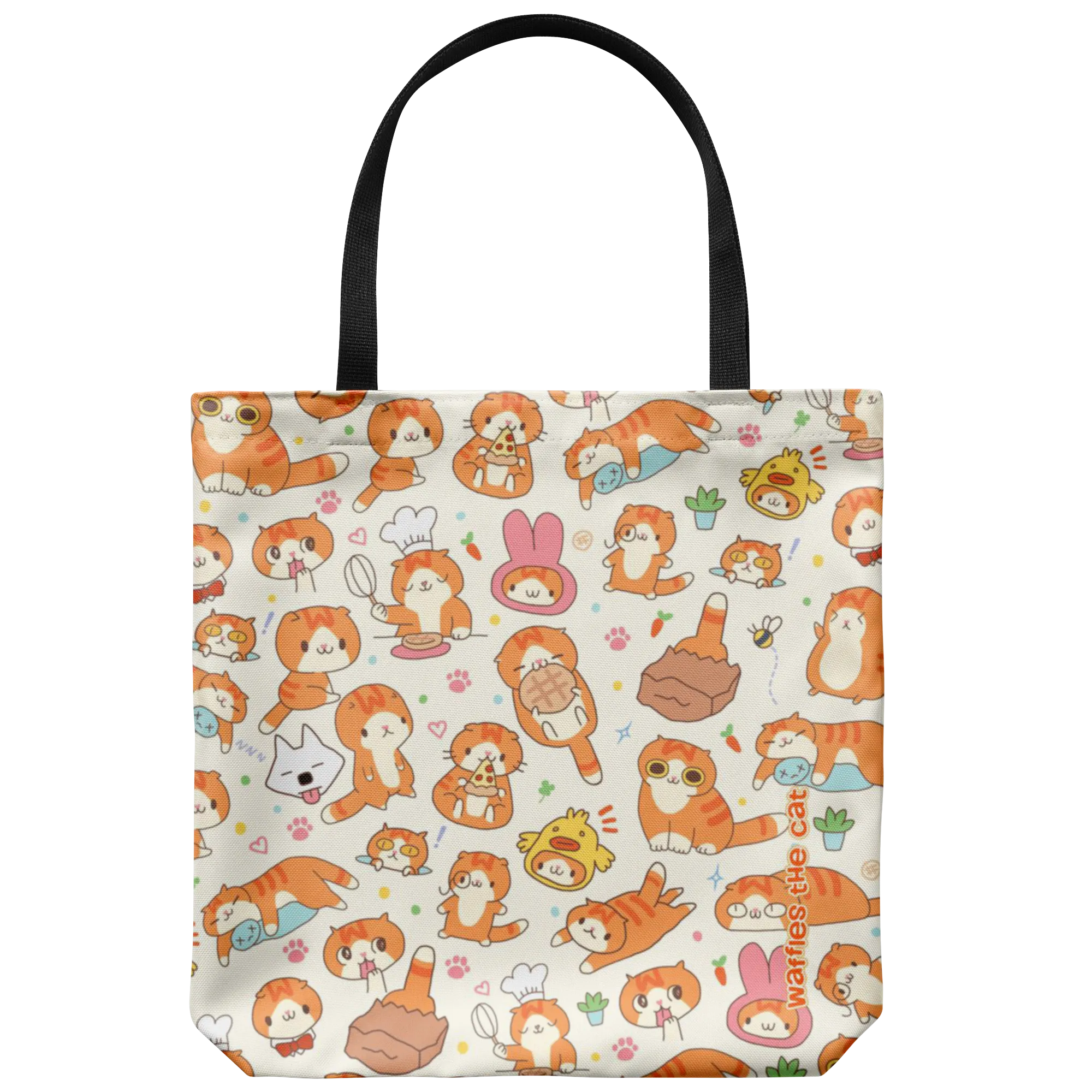 Cute Waffles Tote Bag