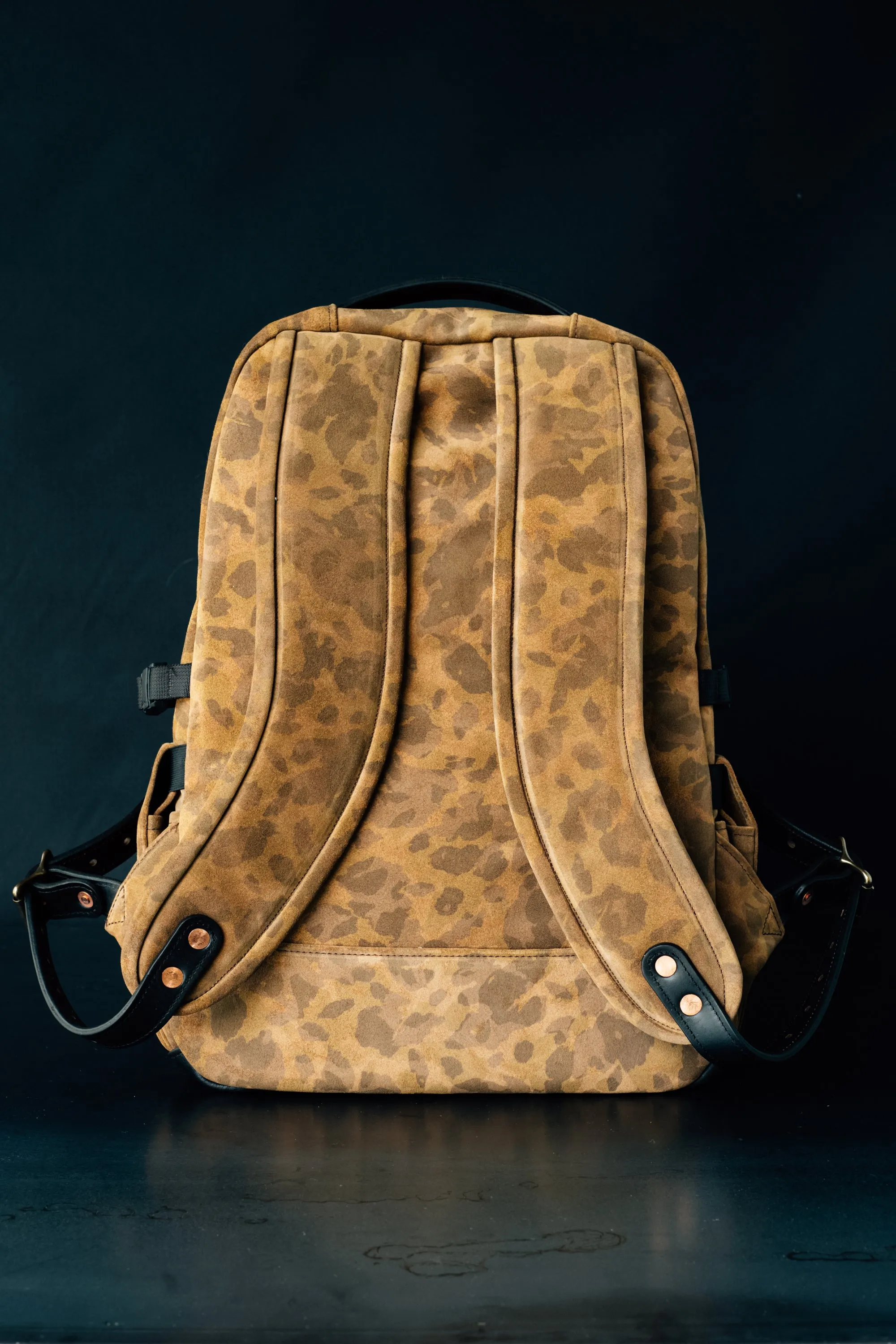 Field Pack -  Slouchy Caravaggio Camo Suede