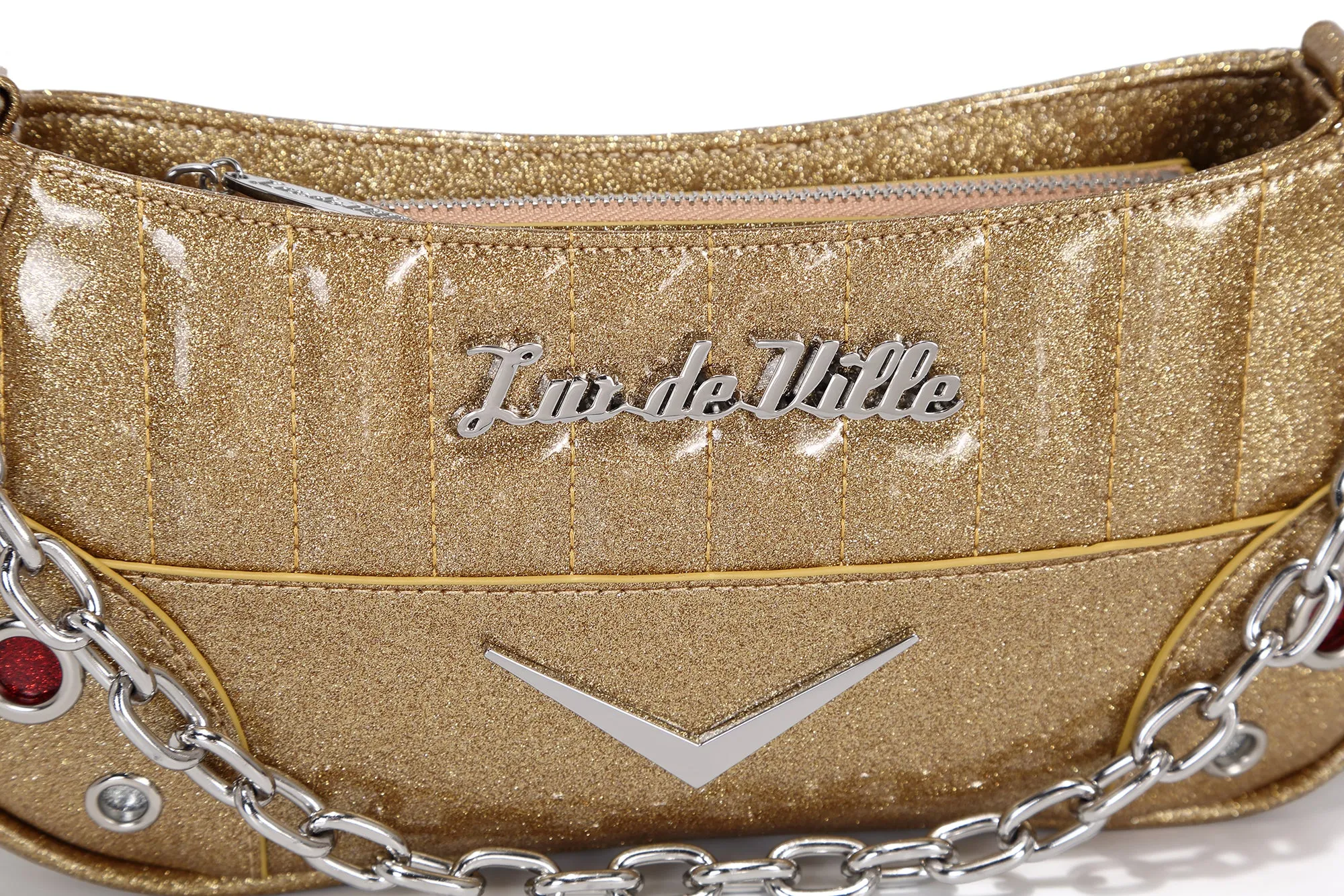 Majestic Gold Sparkle Hotrod Tiny Tote